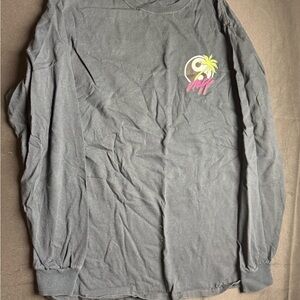 Neff Black Crewneck Tee with White Logo